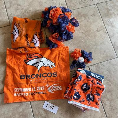 Broncos Scarves & other.