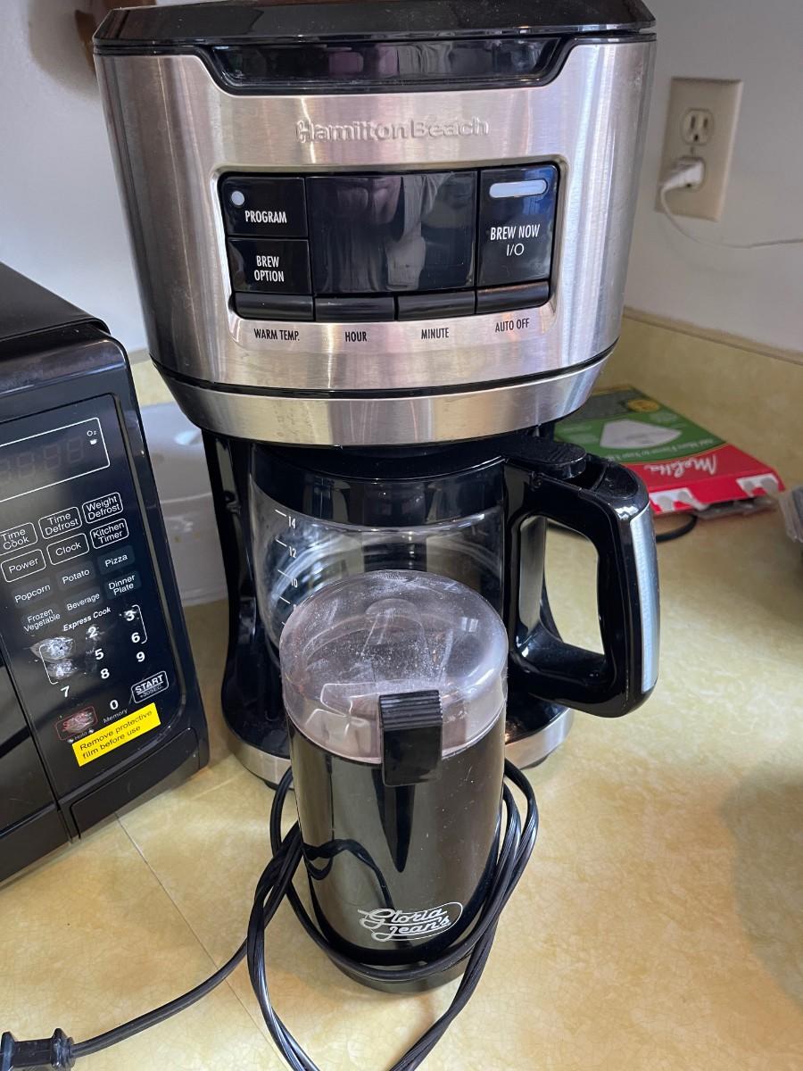 Hamilton Beach Coffee Maker & Coffee Grinder Combo