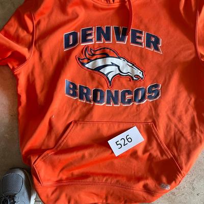 Denver Broncos Orange Hoodie