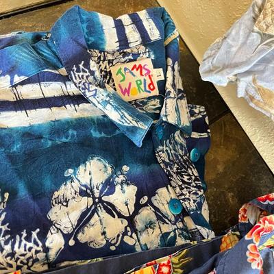 Lot of Mens Hawaiian Shirts