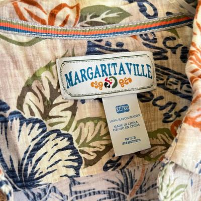Mens Hawaiian Shirt lot Margaritaville