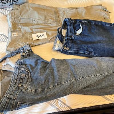 Lot of ladies pants