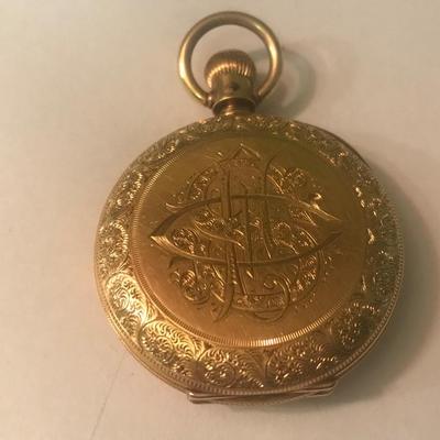 18KT GOLD POCKET WATCH