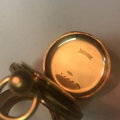 18KT GOLD POCKET WATCH