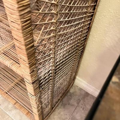 BOHO Rattan Shelf