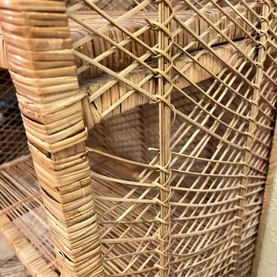 BOHO Rattan Shelf