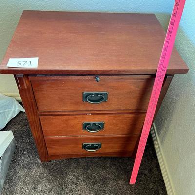 Mission Style Night Stand #1