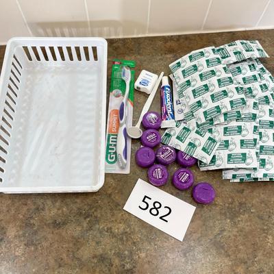 Tray of dental care