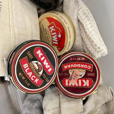 Shoe shine supplies