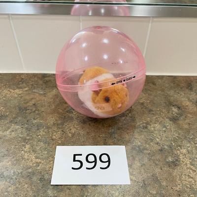 Toy Hampster in ball