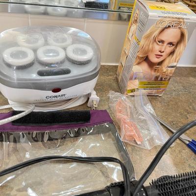 Basket of hair care