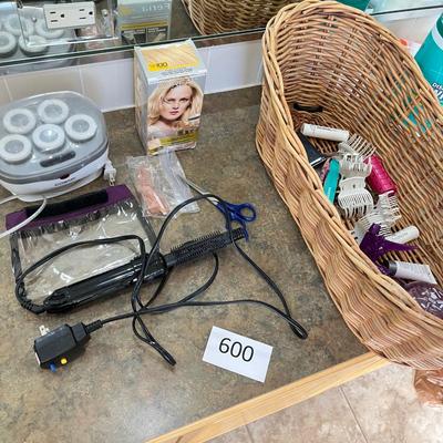 Basket of hair care