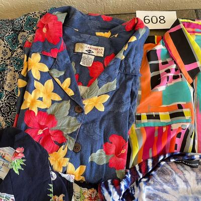 Lot of Women's Hawaiian Shirts
