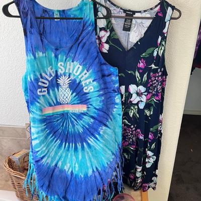 2 Ladies Long top Tanks