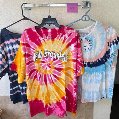 Ladies Tye Died tops