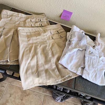 Girls school uniforms