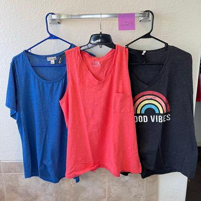 3 T shirts