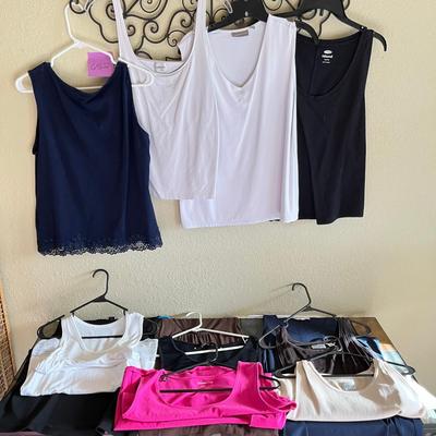 Lot of women's tank tops