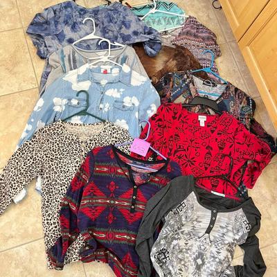 Lot of women's shirts