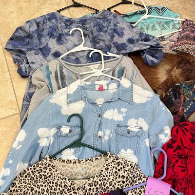 Lot of women's shirts