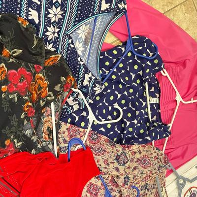 Lot of women's travel type tops