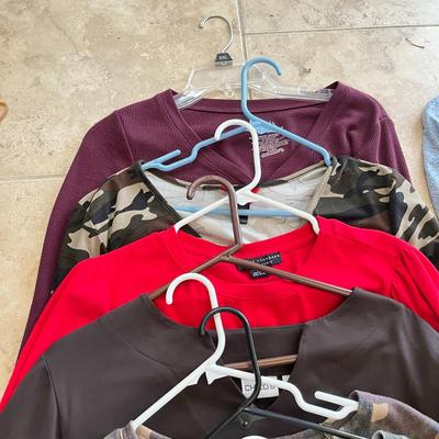 Large lot of womens tops