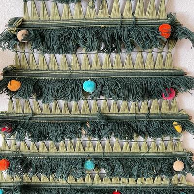 Large handmade Christmas Tree Wall Hanging