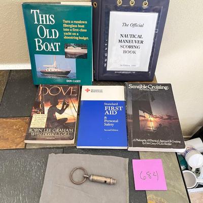 Books on Boats w/ Whistle