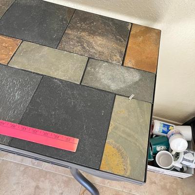 Tile Top Sofa Table