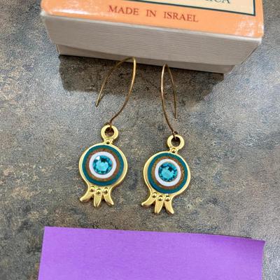 Jewish Earrings NIB