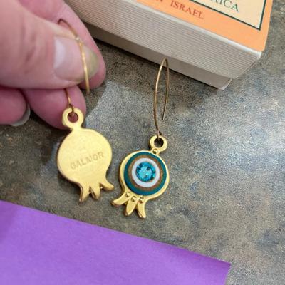 Jewish Earrings NIB