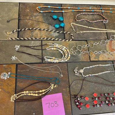 Lot of necklaces