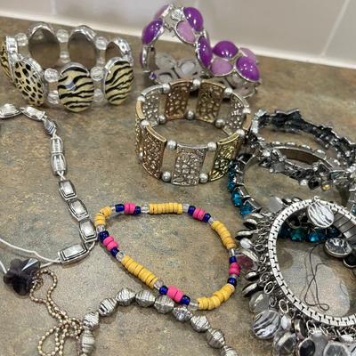 Lot of Fashion Bracelets