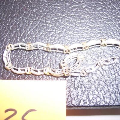 10K Gold & Diamond Bracelet & Earrings