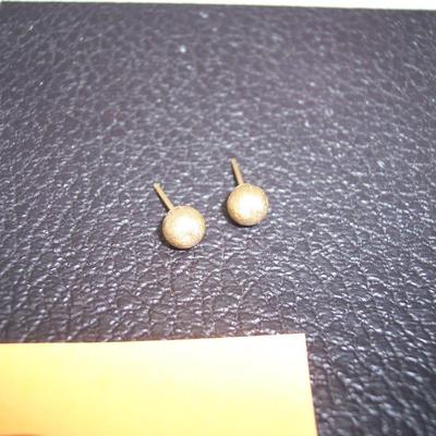 14K Stud Earrings