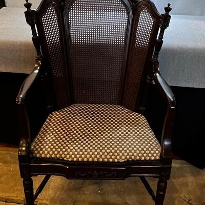 Antique Mahogany Federalist Style  Arm Chair 
