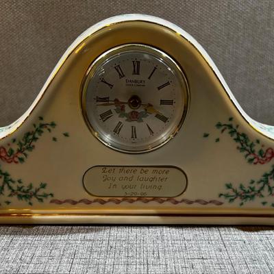 Danbury Porcelain Clock 