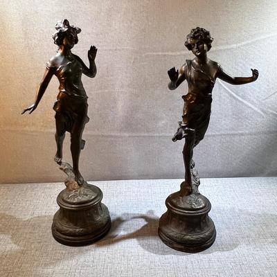 19th Century Bronze Figurines 