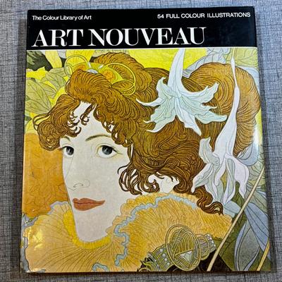Book Color Library Art Nouveau 