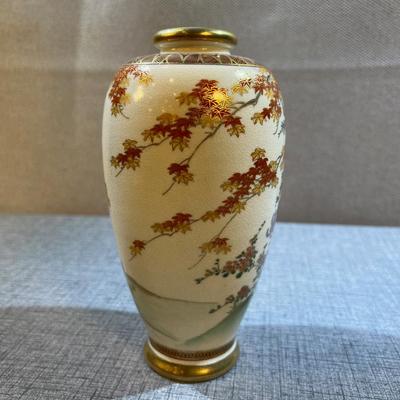 Japanese Satsuma Vase 