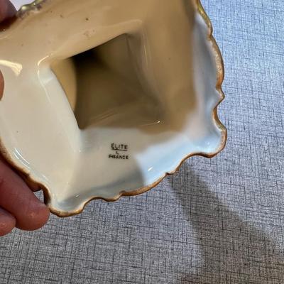 French Limoges Footed Dish 