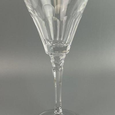 TOWLE REFLECTIONS AUSTRIAN LEAD CRYSTAL STEM WINE GLASSES SET OF 8