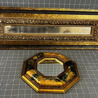 Vintage Decorative Mirrors (2) Octagon and Rectangular is by Turner