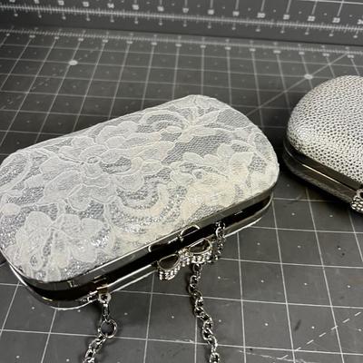 2 NEW Sparkle Clutch Purses from Clair's