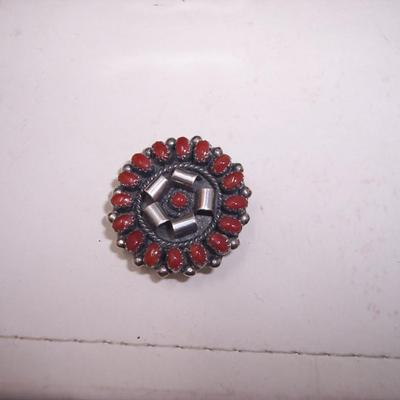 Zuni Button Pendant/ Pin
