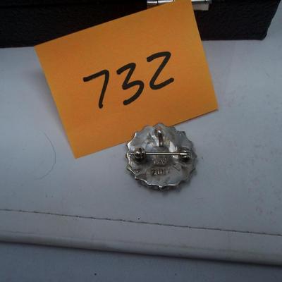 Zuni Button Pendant/ Pin