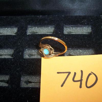 10K Opal Ring