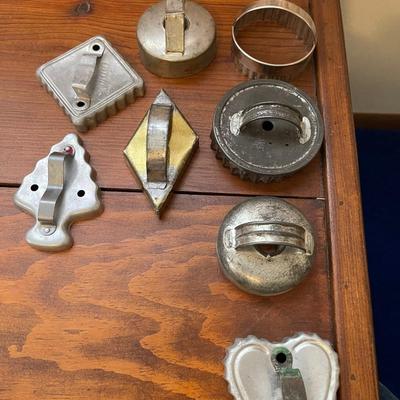 Antique cookie and biscuit cutters