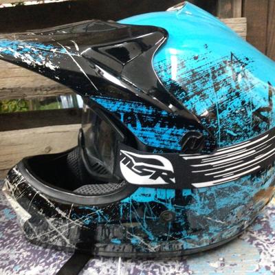 Motorcross MX helmet youth XL