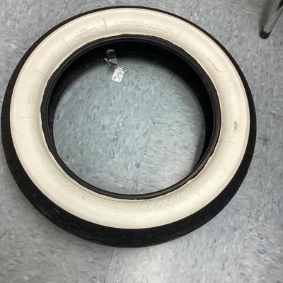 Motorcycle tireâ€”Avon whitewall gangster tire